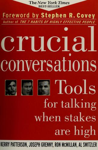 Book cover Crucial Conversations